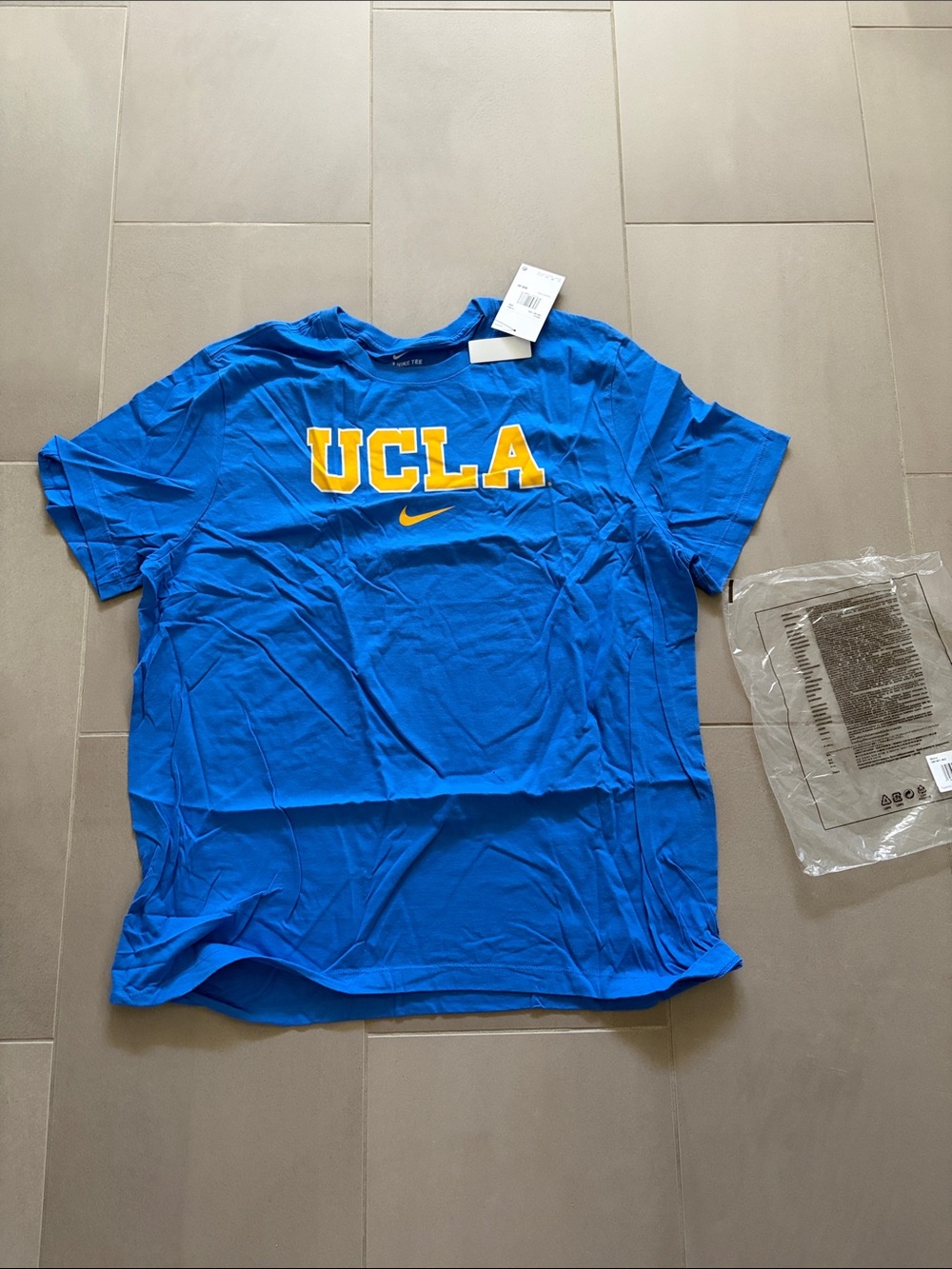 Nike Blue UCLA Logo Short-Sleeve Tee NWT